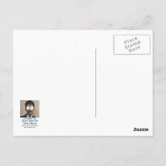 Briefkaart maandagstemming (Achterkant)