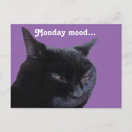 Briefkaart maandagstemming (Voorkant)