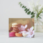Briefkaart Macarons (Staand voorkant)