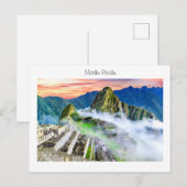 Briefkaart Machu Picchu (Voorkant / Achterkant)