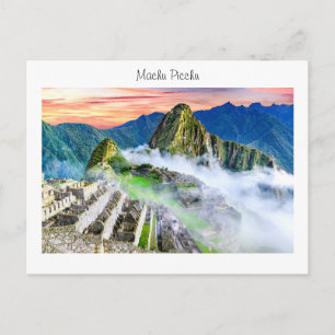 Briefkaart Machu Picchu
