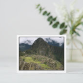 Briefkaart Machu Picchu (Staand voorkant)