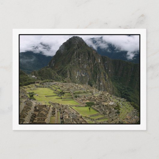 Briefkaart Machu Picchu (Voorkant)