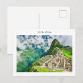 Briefkaart Machu Picchu (Voorkant / Achterkant)