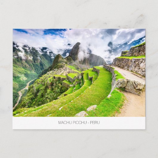 Briefkaart Machu Picchu (Voorkant)