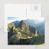 Briefkaart Machu Picchu, Peru (Voorkant / Achterkant)