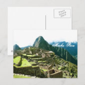 Briefkaart Machu Picchu Peru (Voorkant / Achterkant)