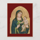 BRIEFKAART : MADONNA & KIND : GIOTTO : 1337 (Voorkant)