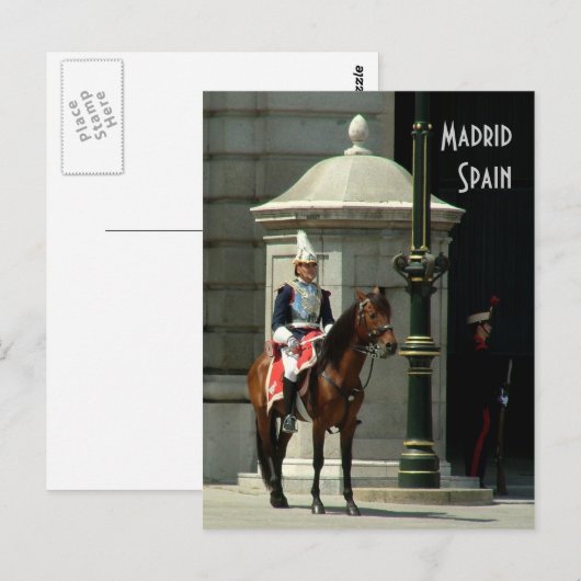 Briefkaart Madrid (Voorkant / Achterkant)