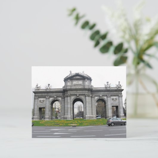 Briefkaart Madrid, Spanje (Staand voorkant)
