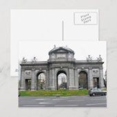 Briefkaart Madrid, Spanje (Voorkant / Achterkant)