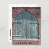 Briefkaart - Magazijndeur (Voorkant / Achterkant)