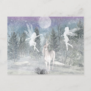 briefkaart magie fairies