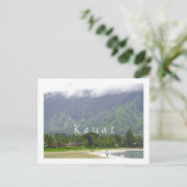 briefkaart, "MAGISCHE HANALEI" (KAUAI) Briefkaart (Staand voorkant)