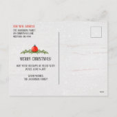 Briefkaart  mailbox Moving Announcement (Achterkant)