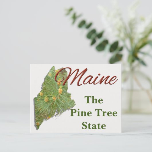 BRIEFKAART - MAINE (Staand voorkant)