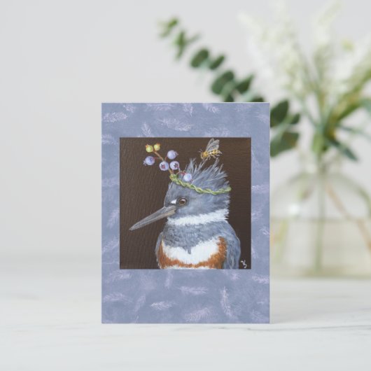 briefkaart (Maine blueberries) (Staand voorkant)