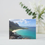 Briefkaart Makapuu van Hawaï (Staand voorkant)