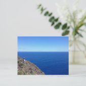 Briefkaart Makapuu van Hawaii (Staand voorkant)