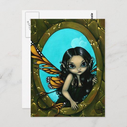 briefkaart "Makkelijk in mijn venster" (Voorkant / Achterkant)