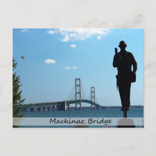 Briefkaart-/makreelbrug Briefkaart (Voorkant)
