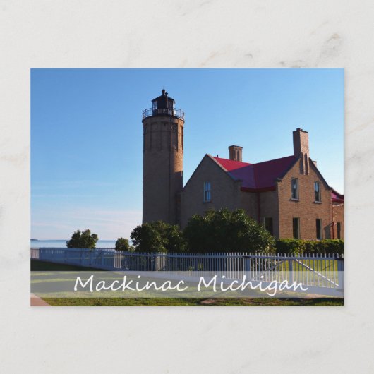 Briefkaart-/makreelvuurtoren Briefkaart (Voorkant)