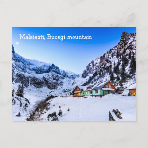 Briefkaart Malaiesti, Bucegi-berg Roemenië