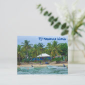 Briefkaart Mamanuca-eilanden Fiji (Staand voorkant)