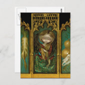 briefkaart "Mandragora Triptych" (Voorkant / Achterkant)