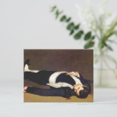 Briefkaart Manet Dead Matador (Staand voorkant)