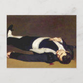 Briefkaart Manet Dead Matador (Voorkant)