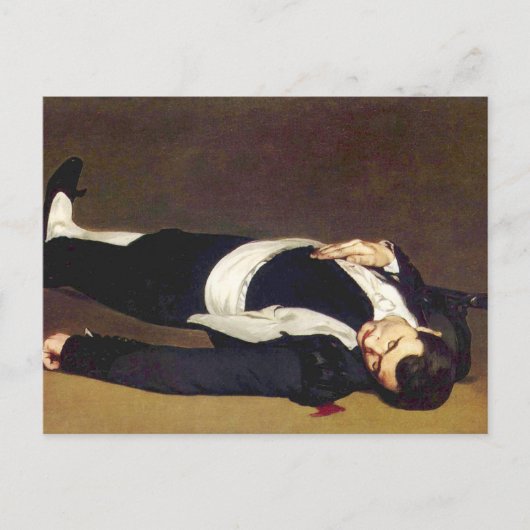 Briefkaart Manet Dead Matador (Voorkant)