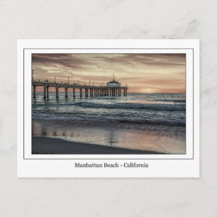 Briefkaart Manhattan Beach Pier