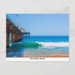Briefkaart Manhattan Beach Pier