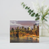 Briefkaart Manhattan Bridge, New York USA (Staand voorkant)