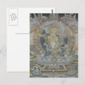 Briefkaart Manjushri (Voorkant / Achterkant)