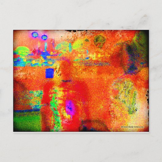 briefkaart "Marina Night" (Voorkant)