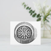 Briefkaart - Mariner Compass (Staand voorkant)