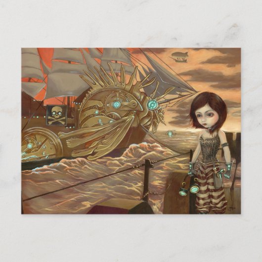 briefkaart "Maritime Sunset" (Voorkant)