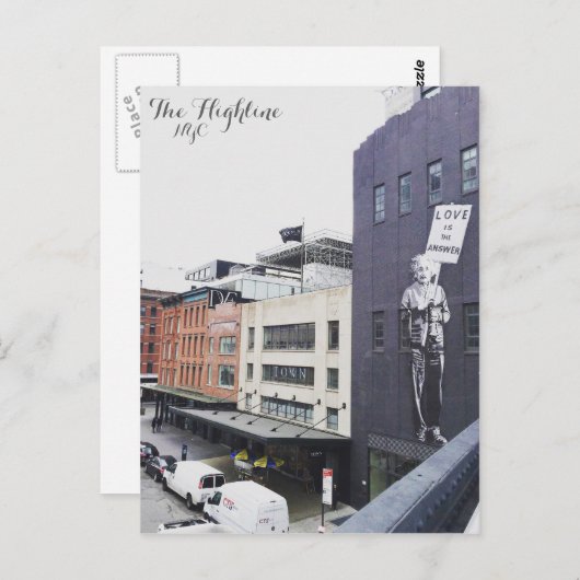 Briefkaart markeren (Voorkant / Achterkant)