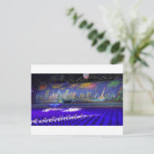 Briefkaart Mass Games Noord-Korea (Staand voorkant)