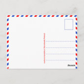 Briefkaart "Massachusetts" (Achterkant)