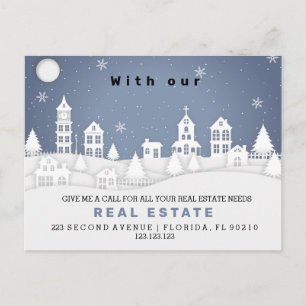 Briefkaart MATCHMAKER REAL ESTATE Announding