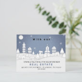 Briefkaart MATCHMAKER REAL ESTATE Announding (Staand voorkant)