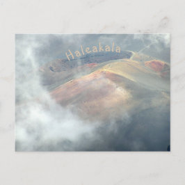 briefkaart, MAUI/HALEAKALA IN DE CLOUDS Briefkaart