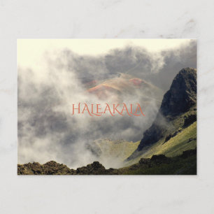 briefkaart/MAUI/HAWAII /"HALEAKALA IN CLOUDS" Briefkaart