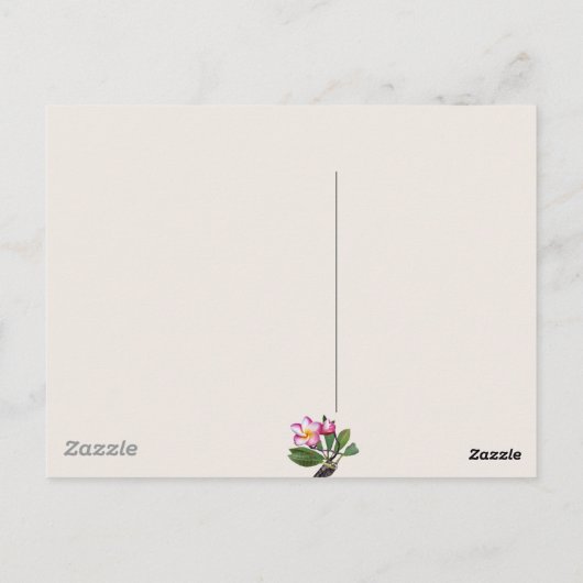 Briefkaart Maui Map (Achterkant)