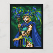 Briefkaart Mayan Priestess (Voorkant)