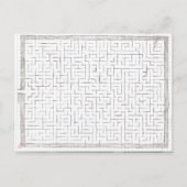 Briefkaart Maze 1 (Voorkant)