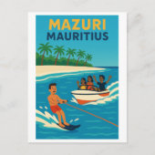  briefkaart - Mazuri Mauritius (Voorkant)